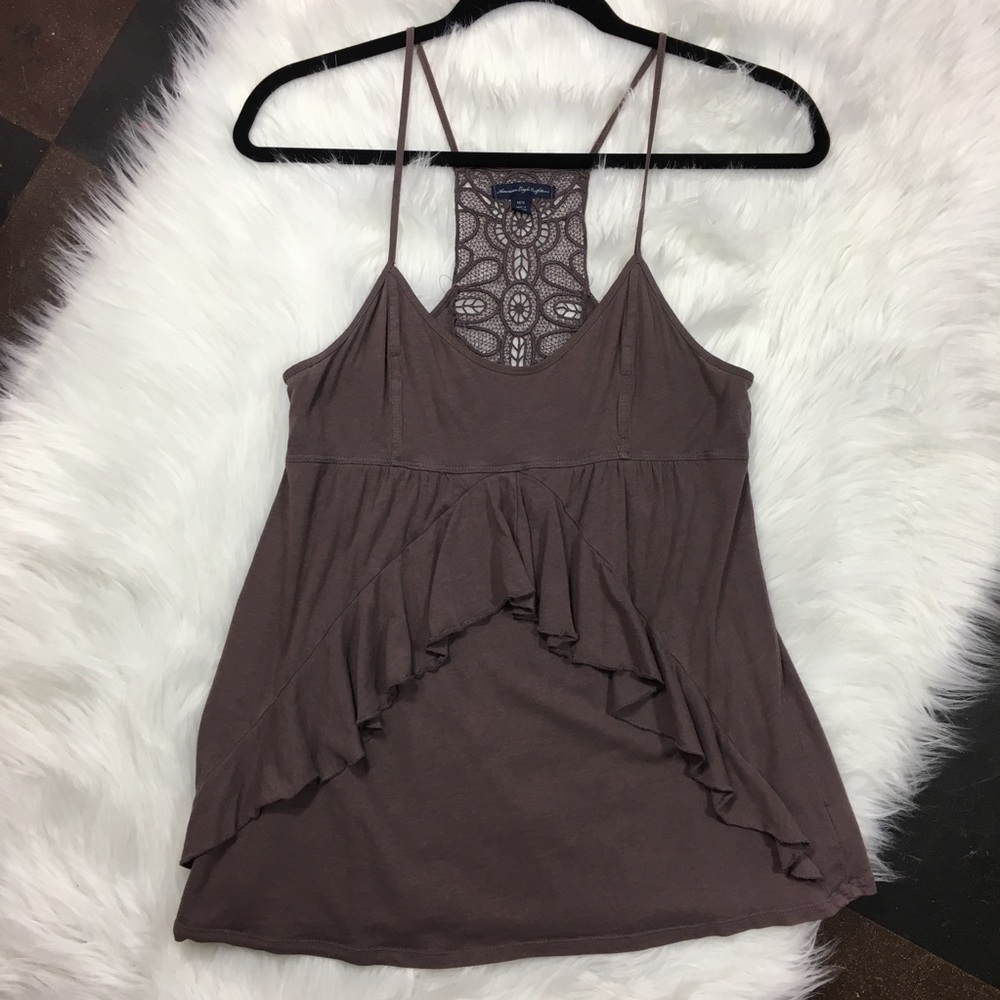America Eagle Outfitter Brown Tank Medium